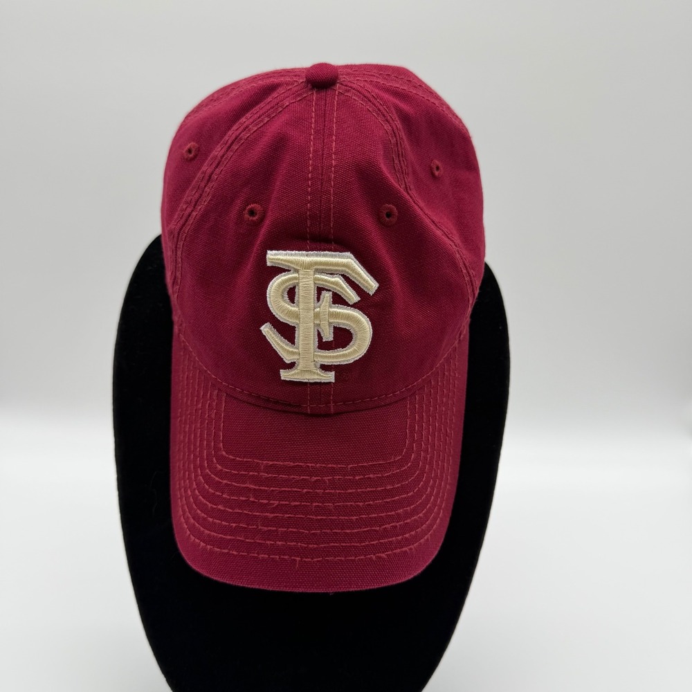 New Era 9TWENTY Florida State Seminoles Hat FSU Maroon Adjustable Cap Cotton